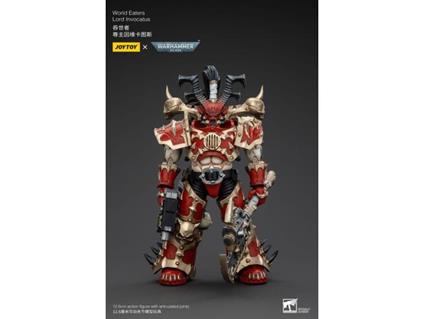 Warhammer 40k Action Figura 1/18 World Eaters Lord Invocatus 13 Cm Joy Toy (cn)