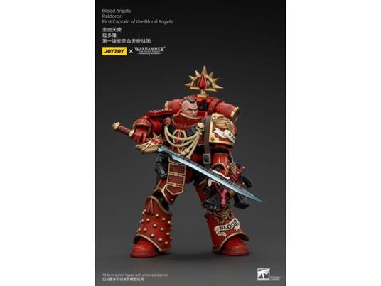 Warhammer The Horus Heresy Action Figura 1/18 Blood Angels Raldoron First Captain Of The Blood Angels 13 Cm Joy Toy (cn)