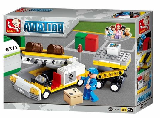 Aviazione. Lifter Carico Bagagli 222 Pz. Sluban (M38-B0369) - 4