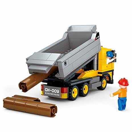 Constructor. Camion Lavoro Cantiere 384 Pz. Sluban (M38-B0552) - 5