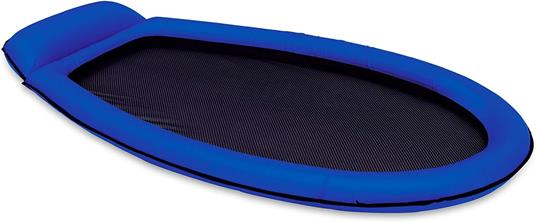 Intex – Amaca gonfiabile con tappetino in rete, 178 x 94 cm, colori assortiti (blu, 178 x 94 cm) - 5