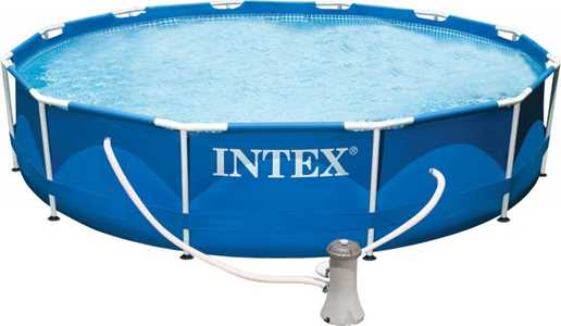 Giocattolo Piscina a Forma di U + Pompa Intex