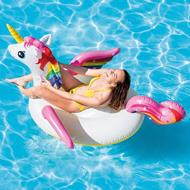 Poltrona Galleggiante Cavalcabile Unicorno Gonfiabile 201X140X97 Cm Piscina Mare