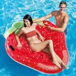 Intex 58781 galleggiante da piscina e da spiaggia Rosso Materassino galleggiante Immagine Vinile