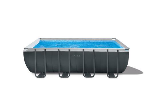 Piscina Ultra Xtr Frame Rettangolare 549x274x132 Cm, pompa Sabbia, Scaletta Doppia, Telo, Copertura
