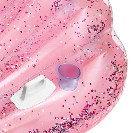 Intex 57257 galleggiante da piscina e da spiaggia Rosa Materassino galleggiante Monocromatico Vinile - 3