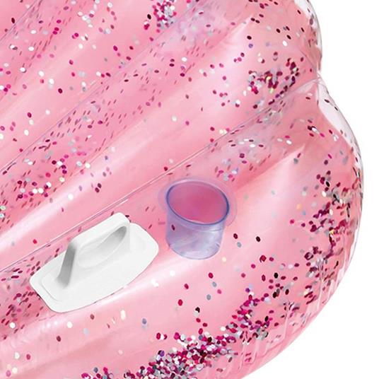 Intex 57257 galleggiante da piscina e da spiaggia Rosa Materassino galleggiante Monocromatico Vinile - 3