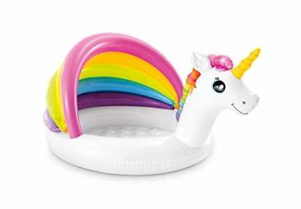 Giocattolo Piscina baby unicorno 127x102 (57113) Intex