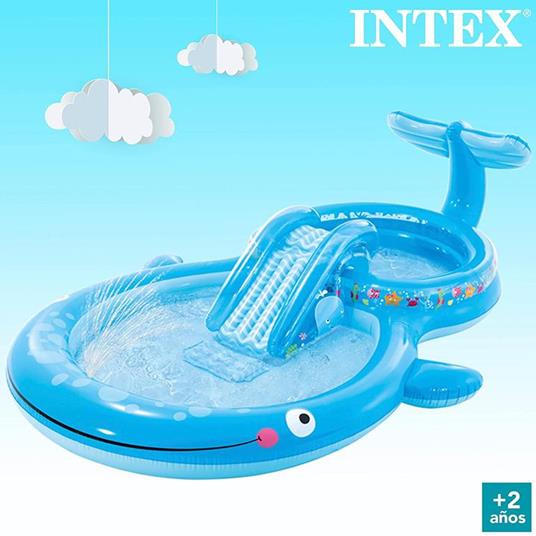 Piscina Play Center Balena 373x234x99 - 57176 - 7