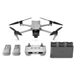 Drone SERIE AIR 3 Fly More Combo Gray e Black DJA3N2