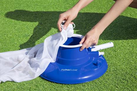 Kit pulizia piscina Aspirafoglie Aqua Suction 58657 - 4