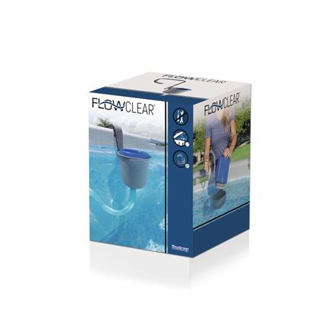 Bestway Skimmer Da Parete Funziona Con Pompe Da 3.028 Lt/H In Su, Ideale Per Piscine Rettangolari E Ovali Da 457 Cm O Maggiori - 3