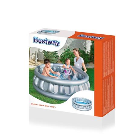 Piscina Gonfiabile Astronave SpaceShip Esterno Fuori Terra 147x41 cm Bestway - 2