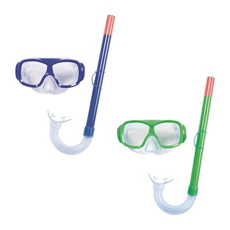 Maschera con boccaglio Freestyle Blu - BW24035