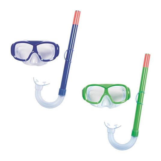 Maschera con boccaglio Freestyle Blu - BW24035