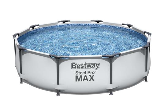 Bestway Steel Pro Piscina con bordi rotonda 4678L Blu fuori terra - 3