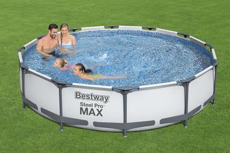 Bestway Steel Pro 56416 piscina fuori terra Piscina con bordi Piscina rotonda 6473 L Blu - 4