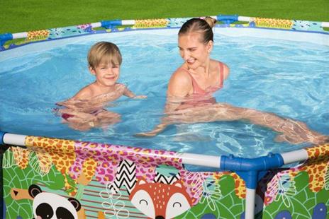 Bestway 5612F piscina fuori terra Piscina con bordi Piscina rotonda 3221 L Multicolore - 6