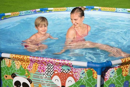 Bestway 5612F piscina fuori terra Piscina con bordi Piscina rotonda 3221 L Multicolore - 6