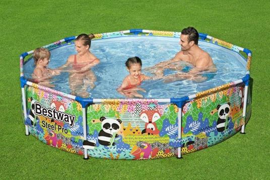 Bestway 5612F piscina fuori terra Piscina con bordi Piscina rotonda 3221 L Multicolore - 8