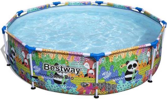 Bestway 5612F piscina fuori terra Piscina con bordi Piscina rotonda 3221 L Multicolore - 10