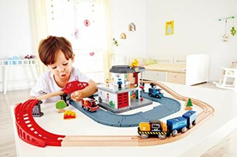 Camion dei pompieri con sirena. Hapé (E3737) - 3