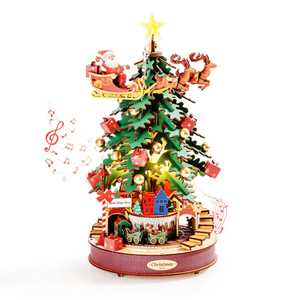 Idee regalo Christmas Melody Tree - Albero di Natale musicale. Robotime Robotime