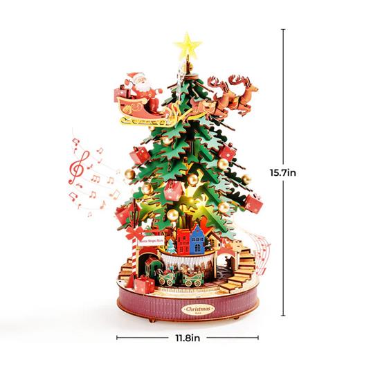 Christmas Melody Tree - Albero di Natale musicale. Robotime - 6