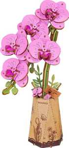 Idee regalo Purple Moth Orchid - Orchidea viola. Robotime Robotime