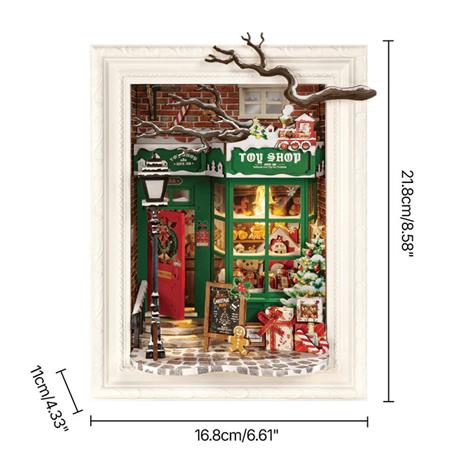 Santa's Toy Shop - Il negozio di Babbo Natale. Robotime - 5