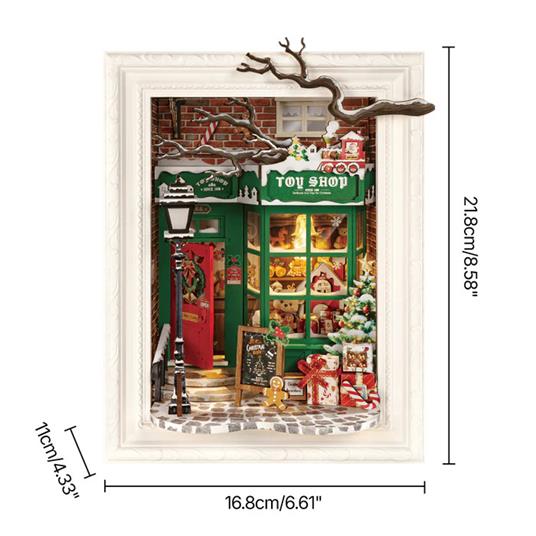 Santa's Toy Shop - Il negozio di Babbo Natale. Robotime - 5