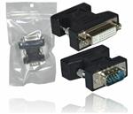 ADATTATORE VGA MASCHIO A DVI-D 24+1 PIN FEMMINA