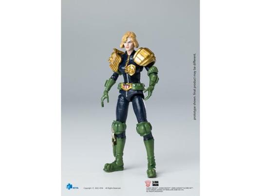 2000 Ad Exquisite Mini Action Figura 1/18 Judge Dredd Judge Anderson Vs The Dark Judges 10 Cm Hiya Toys