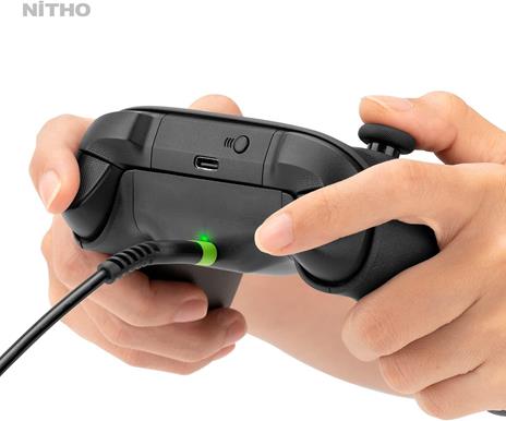 Cavo Micro USB B Ricarica Rapida per il Controller PS5, Xone (2 Pezzi, 4M) - 3