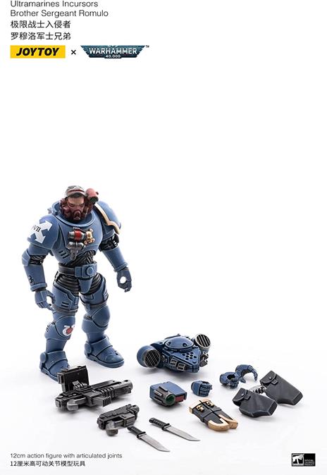 Warhammer 40k Action Figure 4-Pack 1/18 Ultramarines Incursors 12 cm - 3