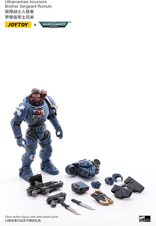 Warhammer 40k Action Figure 4-Pack 1/18 Ultramarines Incursors 12 cm - 3