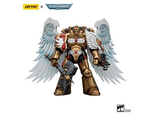Warhammer The Horus Heresy Action Figura 1/18 Blood Angels Sanguinary Guard Con Encarmine Axe 12 Cm Joy Toy (cn)