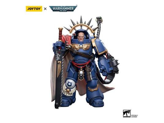 Warhammer 40k Action Figura 1/18 Ultramarines Captain In Gravis Armour 12 Cm Joy Toy (cn)
