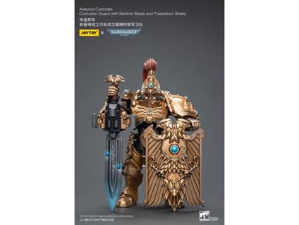 Warhammer 40k Action Figura 1/18 Adeptus Custodes Custodian Guard Con Sentinel Blade E Praesidium Shield Joy Toy (cn)