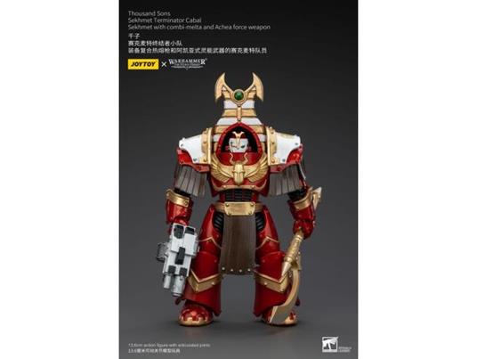 Warhammer The Horus Heresy Action Figura 1/18 Thousand Sons Sekhmet Terminator Cabal Sekhmet Con Combi-melta E Achea Force