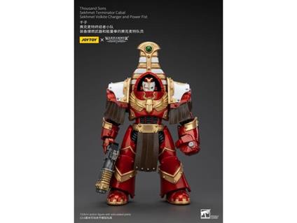 Warhammer The Horus Heresy Action Figura 1/18 Thousand Sons Sekhmet Terminator Cabal Sekhmet Volkite Charger E Power Fist 14
