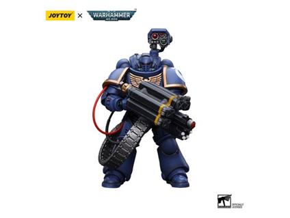 Warhammer 40k Action Figura 1/18 Ultramarines Desolation Marine Con Castellan Launcher (superfrag) 12 Cm Joy Toy (cn)