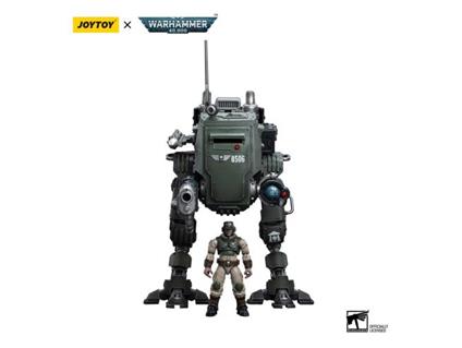 Warhammer 40k Action Figura 1/18 Astra Militarum Cadian Armoured Sentinel 12 Cm Joy Toy (cn)