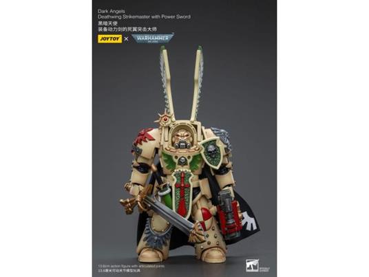 Warhammer 40k Action Figura 1/18 Dark Angels Deathwing Strikemaster Con Power Sword 12 Cm Joy Toy (cn)