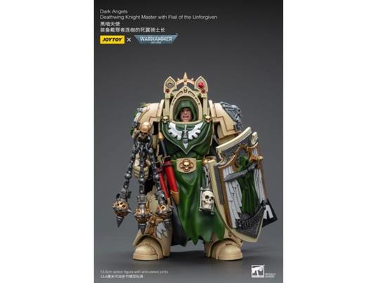 Warhammer 40k Action Figura 1/18 Dark Angels Deathwing Knight Master Con Flail Of The Unforgiven 12 Cm Joy Toy (cn)