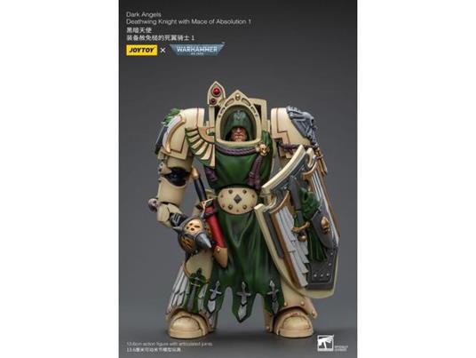 Warhammer 40k Action Figura 1/18 Dark Angels Deathwing Knight Con Mace Of Absolution 1 12 Cm Joy Toy (cn)