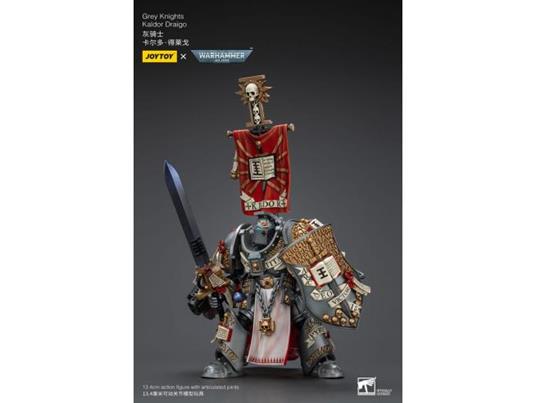 Warhammer 40k Action Figura 1/18 Grey Knights Kaldor Draigo 12 Cm Joy Toy (cn)