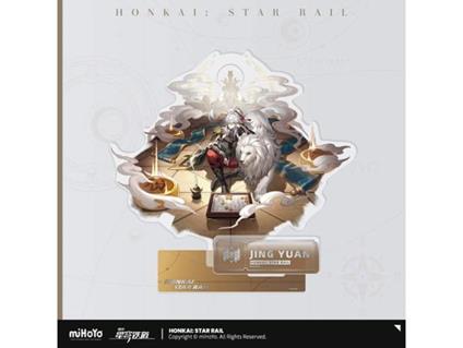 Honkai: Star Rail Stampa In Acrilico Figure: Jing Yuan 20 Cm Mihoyo