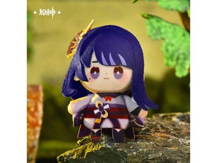 Genshin Impact Genshin Fes 2023 Mini Peluche Figura Raiden Shogun 10 Cm Mihoyo