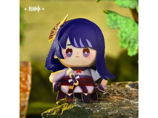 Genshin Impact Genshin Fes 2023 Mini Peluche Figura Raiden Shogun 10 Cm Mihoyo
